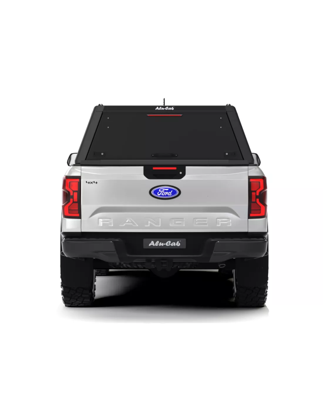 Hardtop Explorer Guard aluminium noir lisse Ford Ranger 2023+ double