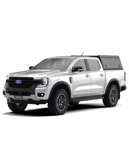 Hardtop Explorer Guard aluminium noir lisse Ford Ranger 2023+ double