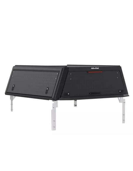 Hardtop Explorer Guard aluminium noir strié Ford Ranger 2023+ double