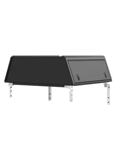 Hardtop Explorer Guard aluminium noir strié Ford Ranger 2023+ double 2