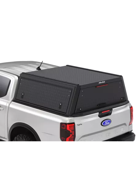 Hardtop Explorer Guard aluminium noir strié Ford Ranger 2023+ double