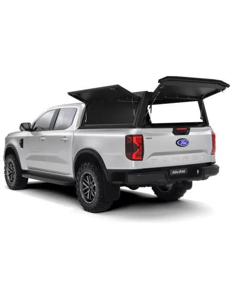Hardtop Explorer Guard aluminium noir strié Ford Ranger 2023+ double