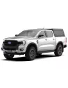 Hardtop Explorer Guard aluminium noir strié Ford Ranger 2023+ double