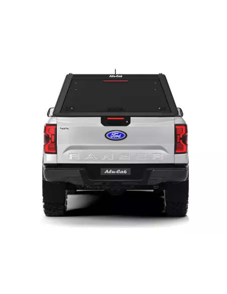 Hardtop Explorer Guard aluminium noir strié Ford Ranger 2023+ double