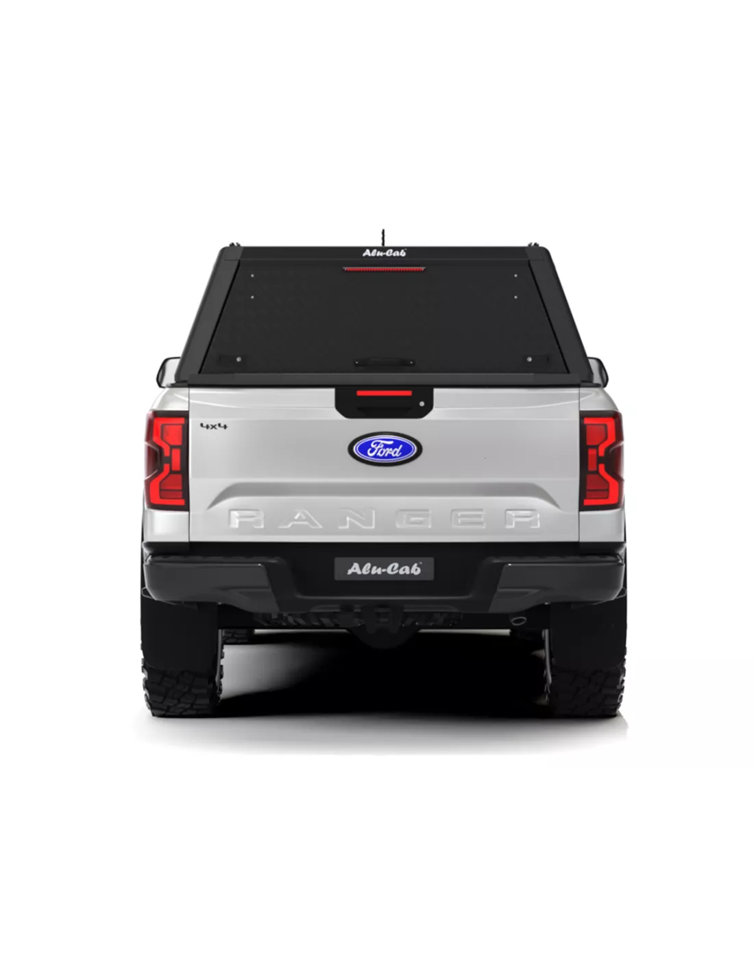 Hardtop Explorer Guard aluminium noir strié Ford Ranger 2023+ double