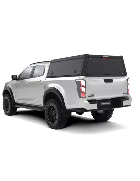 Hardtop Explorer Guard aluminium noir lisse Isuzu D-Max 2020+ double