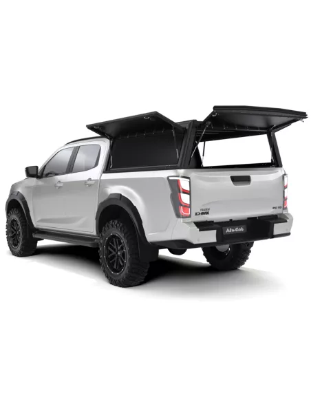 Hardtop Explorer Guard aluminium noir lisse Isuzu D-Max 2020+ double