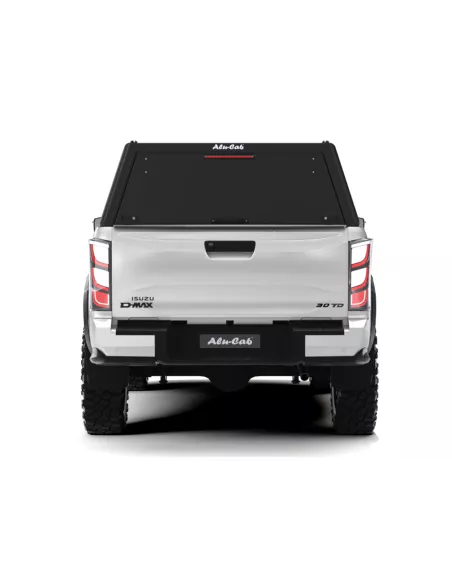 Hardtop Explorer Guard aluminium noir lisse Isuzu D-Max 2020+ double