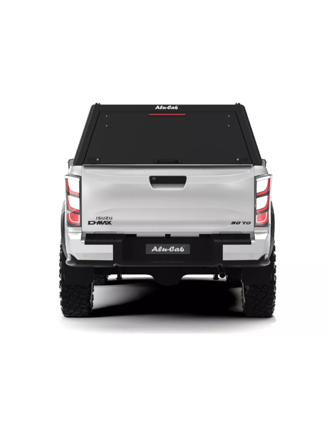 Hardtop Explorer Guard aluminium noir lisse Isuzu D-Max 2020+ double
