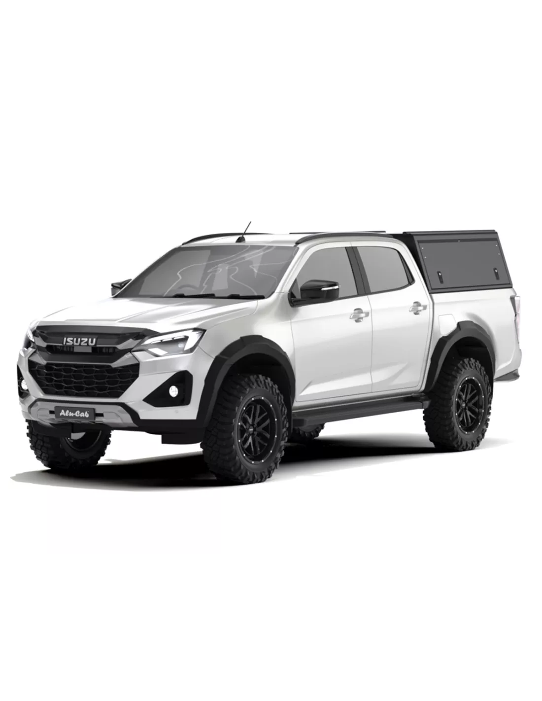 Hardtop Explorer Guard aluminium noir lisse Isuzu D-Max 2020+ double