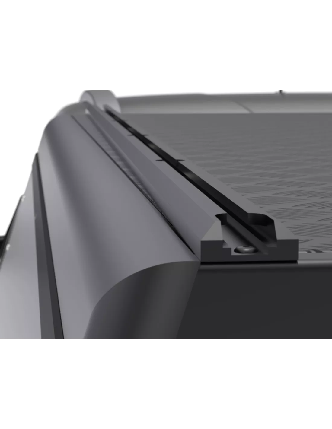 Hardtop Explorer Guard aluminium noir lisse Isuzu D-Max 2020+ double