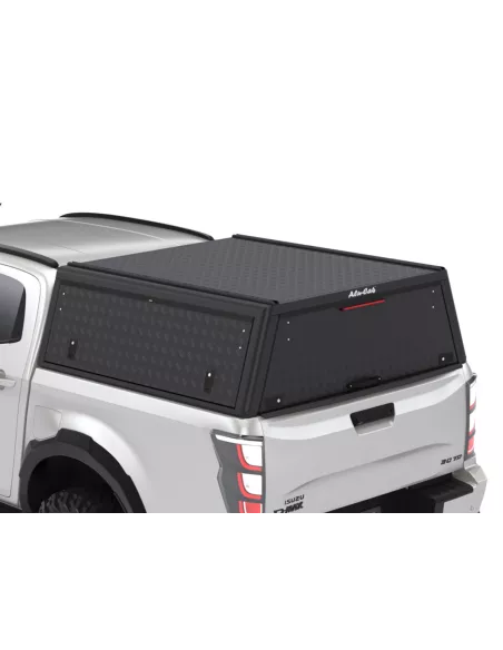 Hardtop Explorer Guard aluminium noir strié Isuzu D-Max 2020+ double