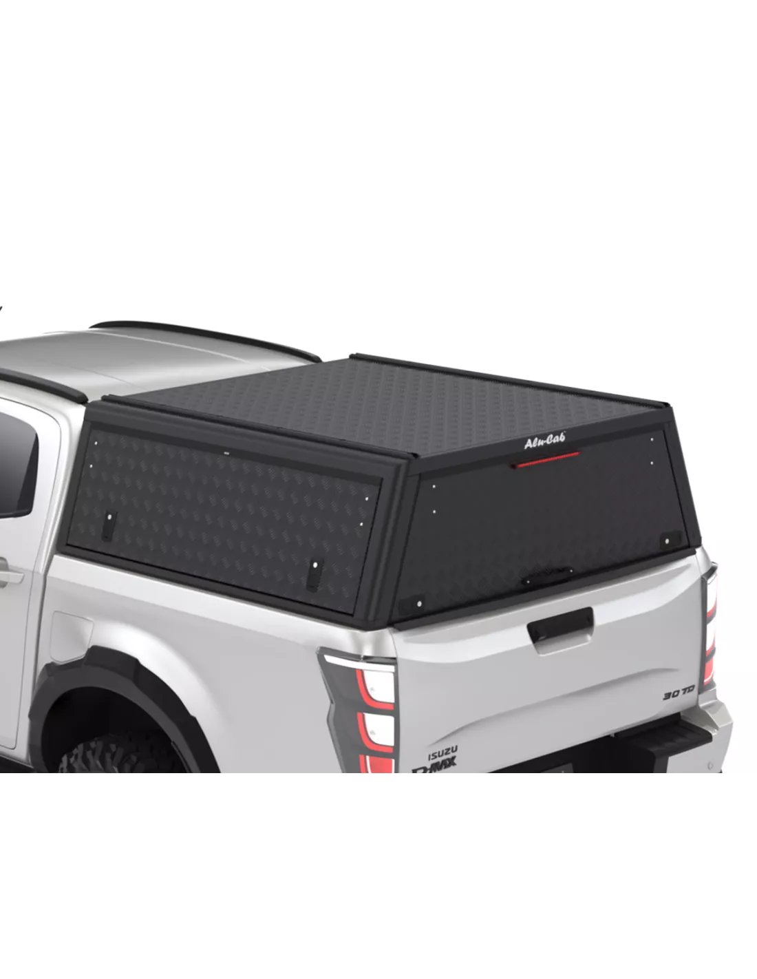 Hardtop Explorer Guard aluminium noir strié Isuzu D-Max 2020+ double