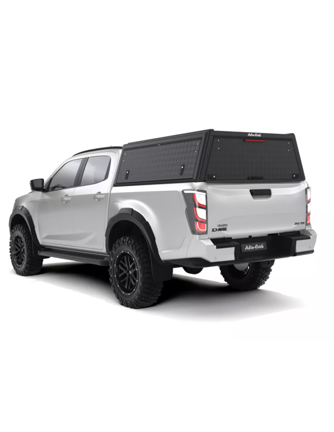 Hardtop Explorer Guard aluminium noir strié Isuzu D-Max 2020+ double