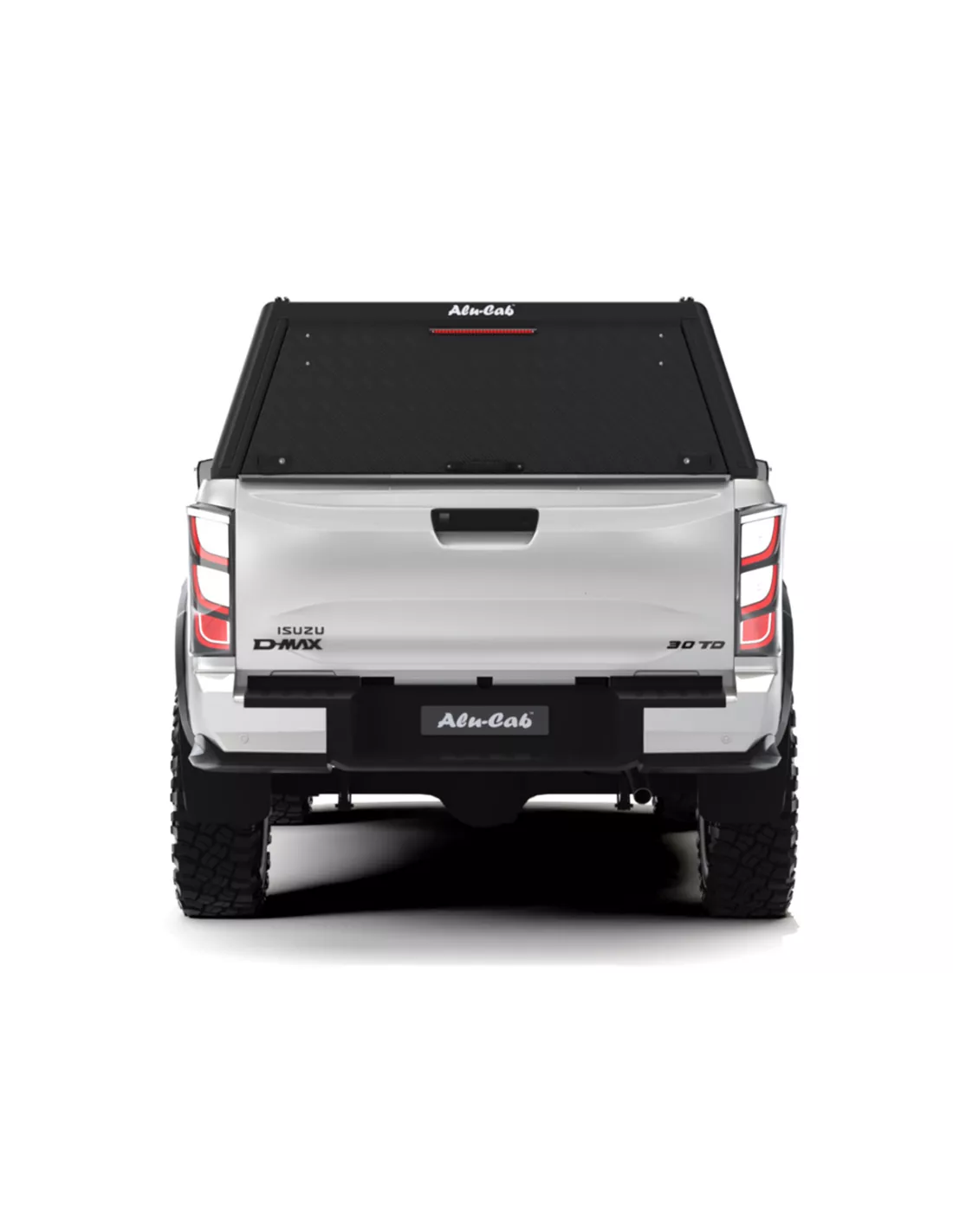 Hardtop Explorer Guard aluminium noir strié Isuzu D-Max 2020+ double