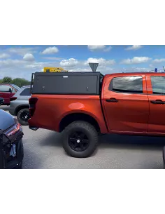 Hardtop Adventure noir/ lisse Isuzu D-Max 2021+ double cabine Alu-Cab 2
