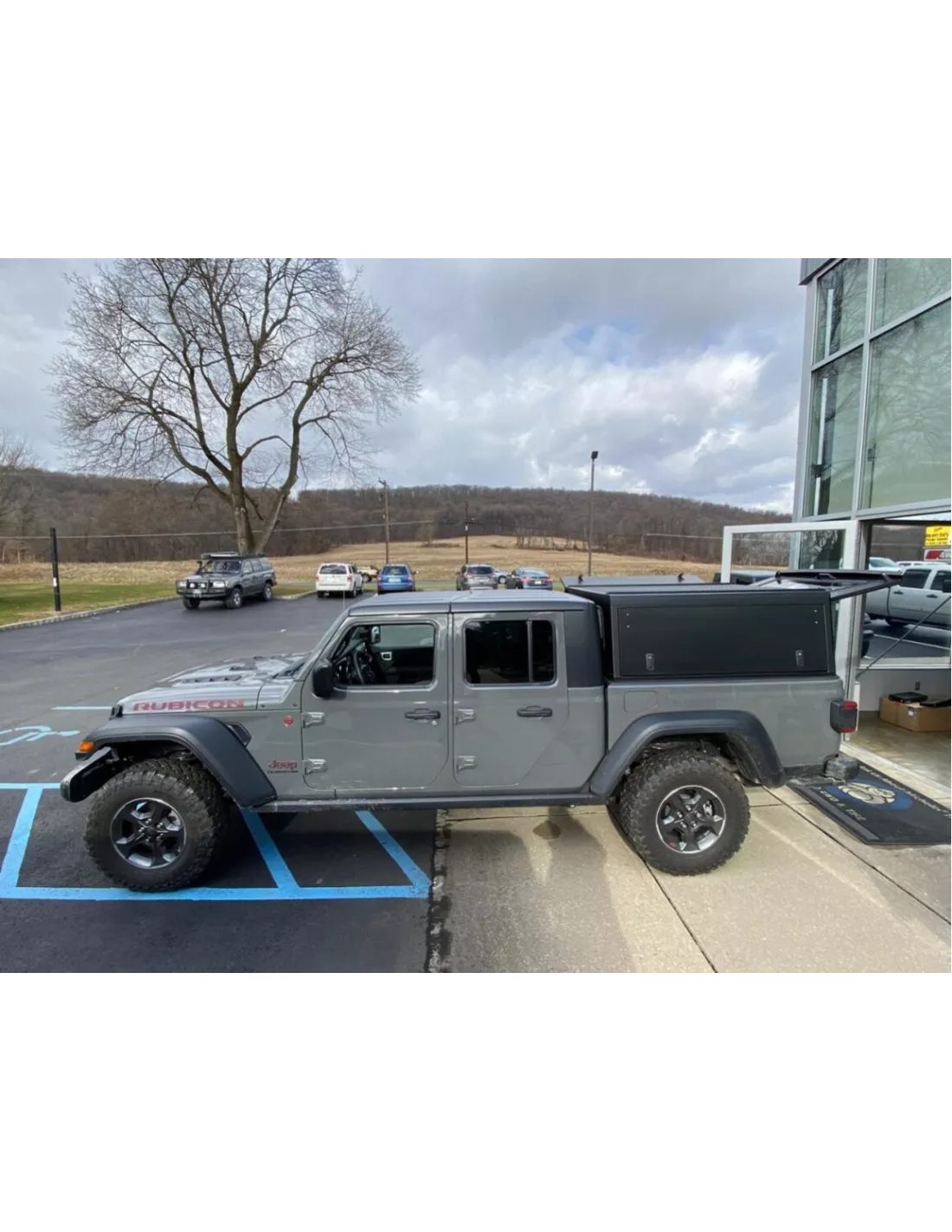 Hardtop Explorer Black Smooth Jeep Gladiator 2019+ Doppelkabine