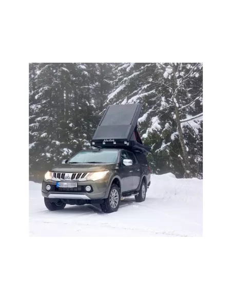 Hardtop Explorer noir lisse Mitsubishi L200 / Fiat Fullback 2016+