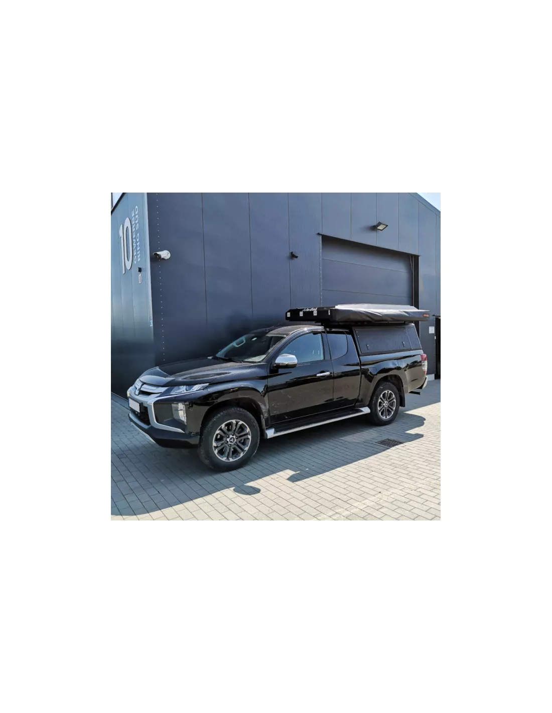 Hardtop Explorer noir strié Mitsubishi L200 / Fiat Fullback 2016+