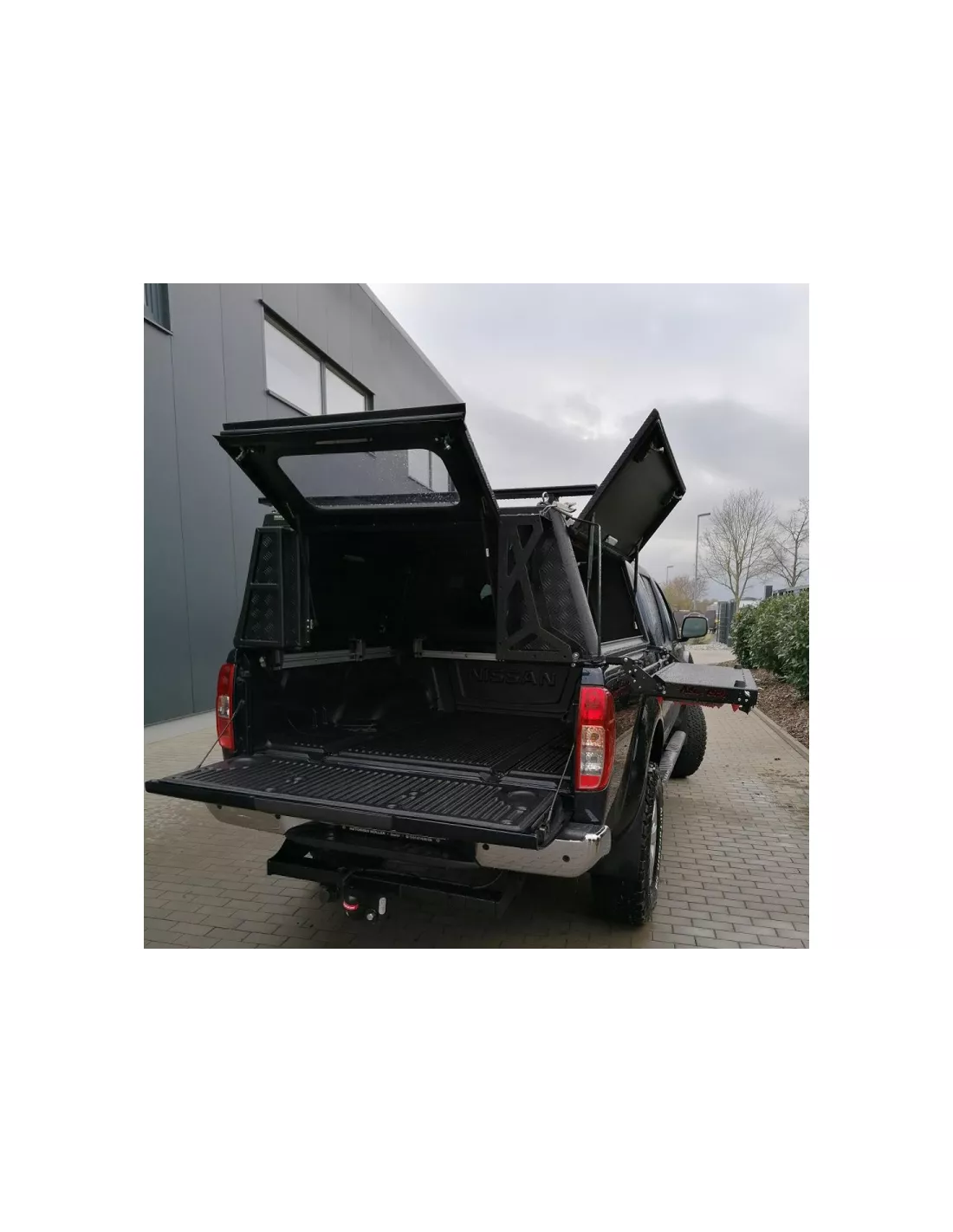 Hardtop Black Adventure Stree Nissan Navara D40 2005-2015 doppelt