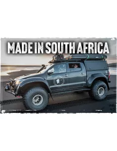 Hardtop Adventure noir strié Toyota Hilux 2005-2015 double cabine
