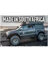 Hardtop Adventure noir strié Toyota Hilux 2005-2015 double cabine