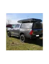 Hardtop Black Adventure Strie Toyota Hilux 2016+ Doppel-Al-Cab-Kabine