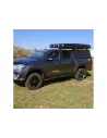 Hardtop Black Adventure Strie Toyota Hilux 2016 + dubbele alu Cab-cabine