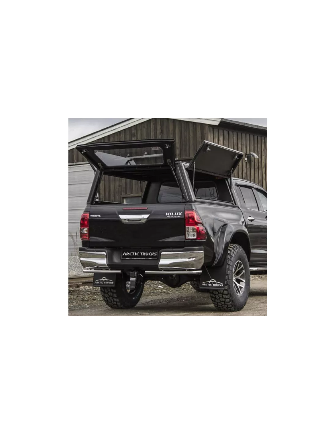 Hardtop Explorer Black Smooth Toyota Hilux Revo 2016+ Doppelkabine