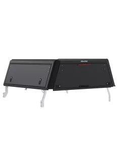 Hardtop Explorer Guard Aluminum Black Smooth Toyota Hilux Revo Double