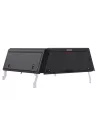 Hardtop Explorer Guard Aluminium schwarz Smooth Toyota Hilux Revo doppelt