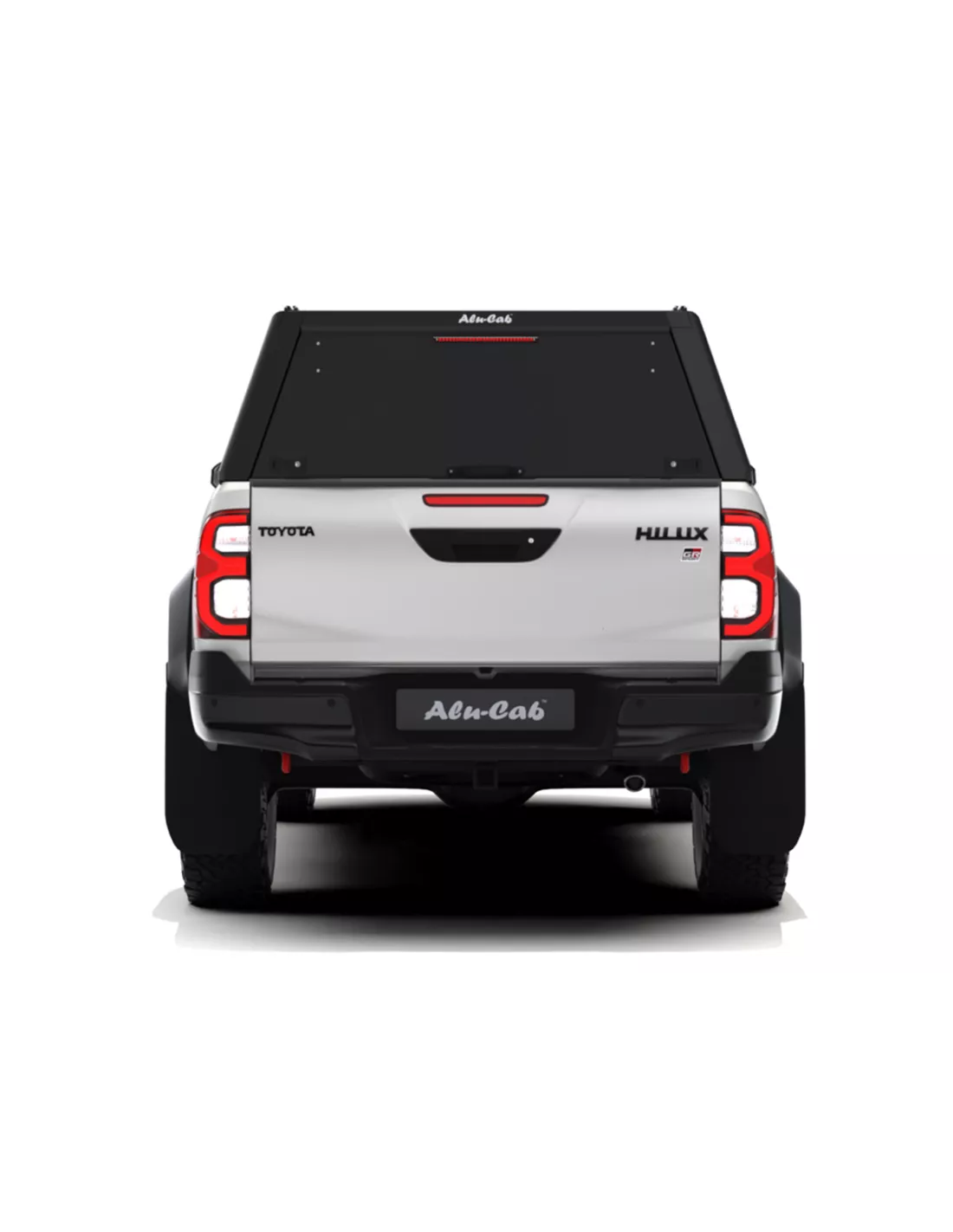 Hardtop Explorer Guard Aluminium schwarz Smooth Toyota Hilux Revo doppelt