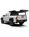 Hardtop Explorer Guard aluminium noir strié Toyota Hilux Revo double