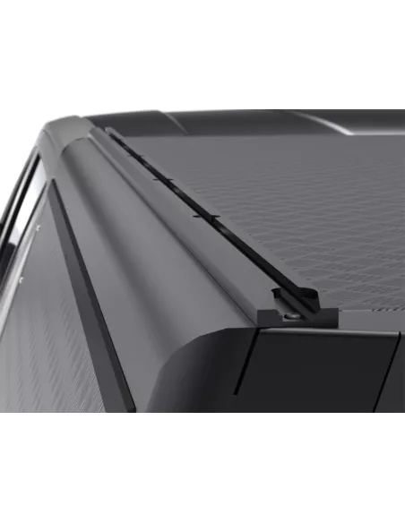 Hardtop Explorer Guard aluminium noir strié Toyota Hilux Revo double