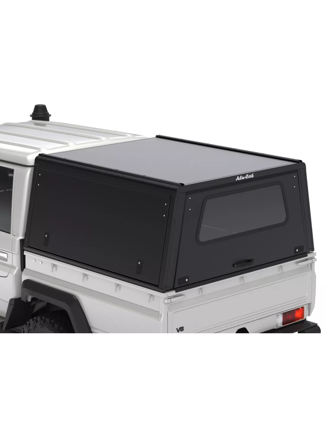 Hardtop Explorer noir lisse Toyota Land Cruiser 79 double cabine