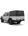 Hardtop Explorer noir lisse Toyota Land Cruiser 79 double cabine