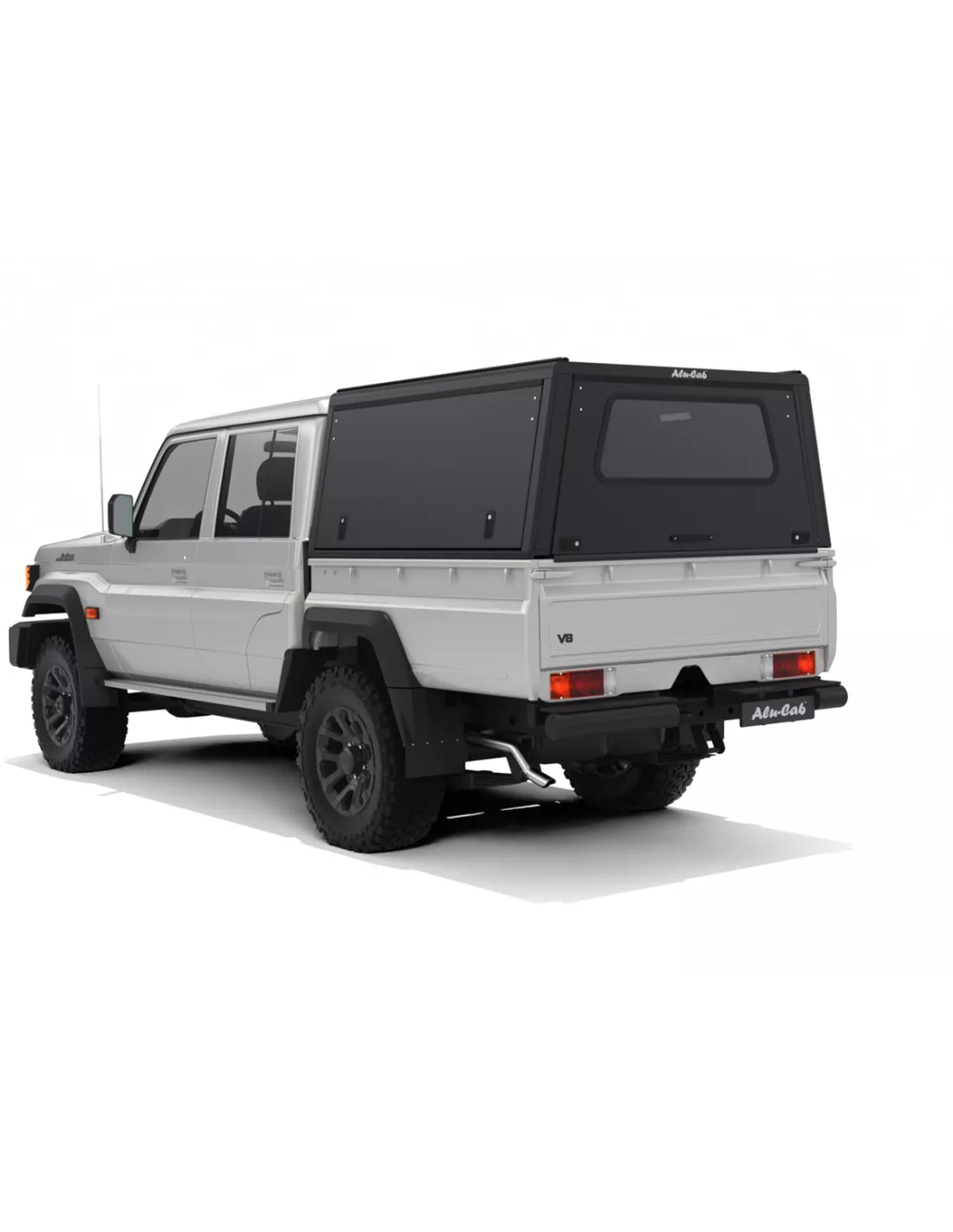 Hardtop Explorer noir lisse Toyota Land Cruiser 79 double cabine