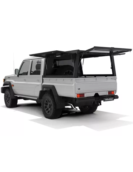 Hardtop Explorer noir lisse Toyota Land Cruiser 79 double cabine