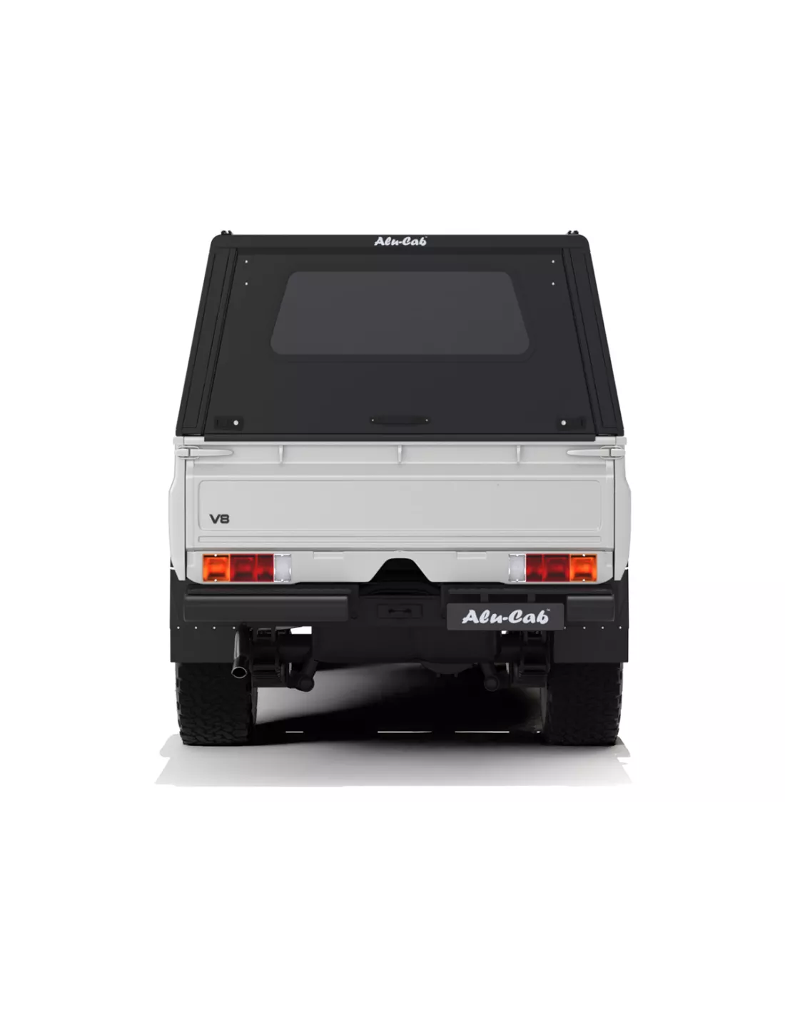 Hardtop Explorer noir lisse Toyota Land Cruiser 79 double cabine