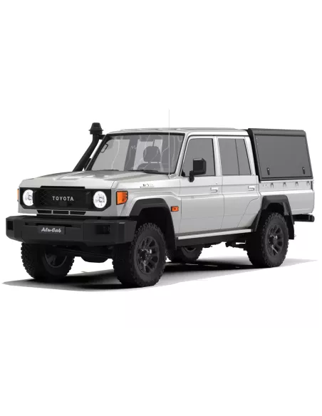 Hardtop Explorer noir lisse Toyota Land Cruiser 79 double cabine