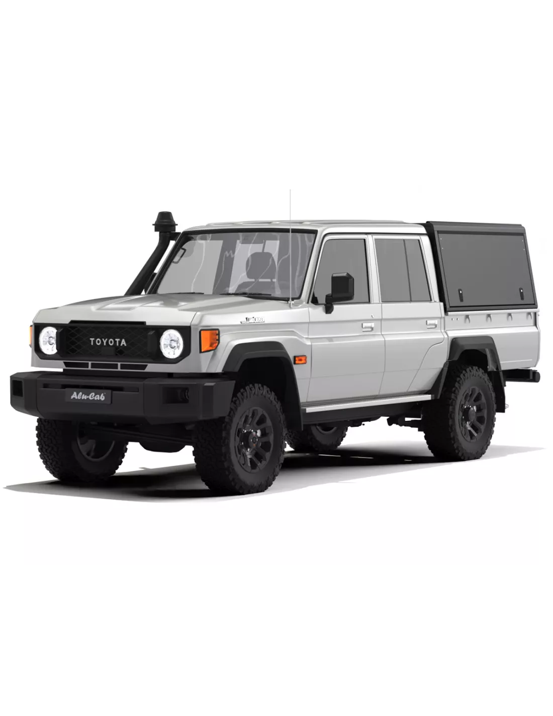 Hardtop Explorer Black Smooth Toyota Land Cruiser 79 Doppelkabine