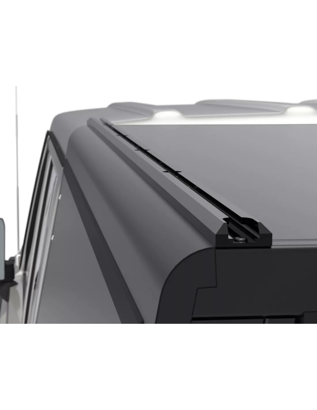 Hardtop Explorer Black Smooth Toyota Land Cruiser 79 Double Cab