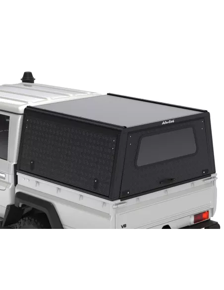 Hardtop Explorer noir strié Toyota Land Cruiser 79 double cabine