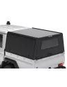 Hardtop Explorer noir strié Toyota Land Cruiser 79 double cabine