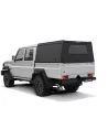 Hardtop Explorer noir strié Toyota Land Cruiser 79 double cabine