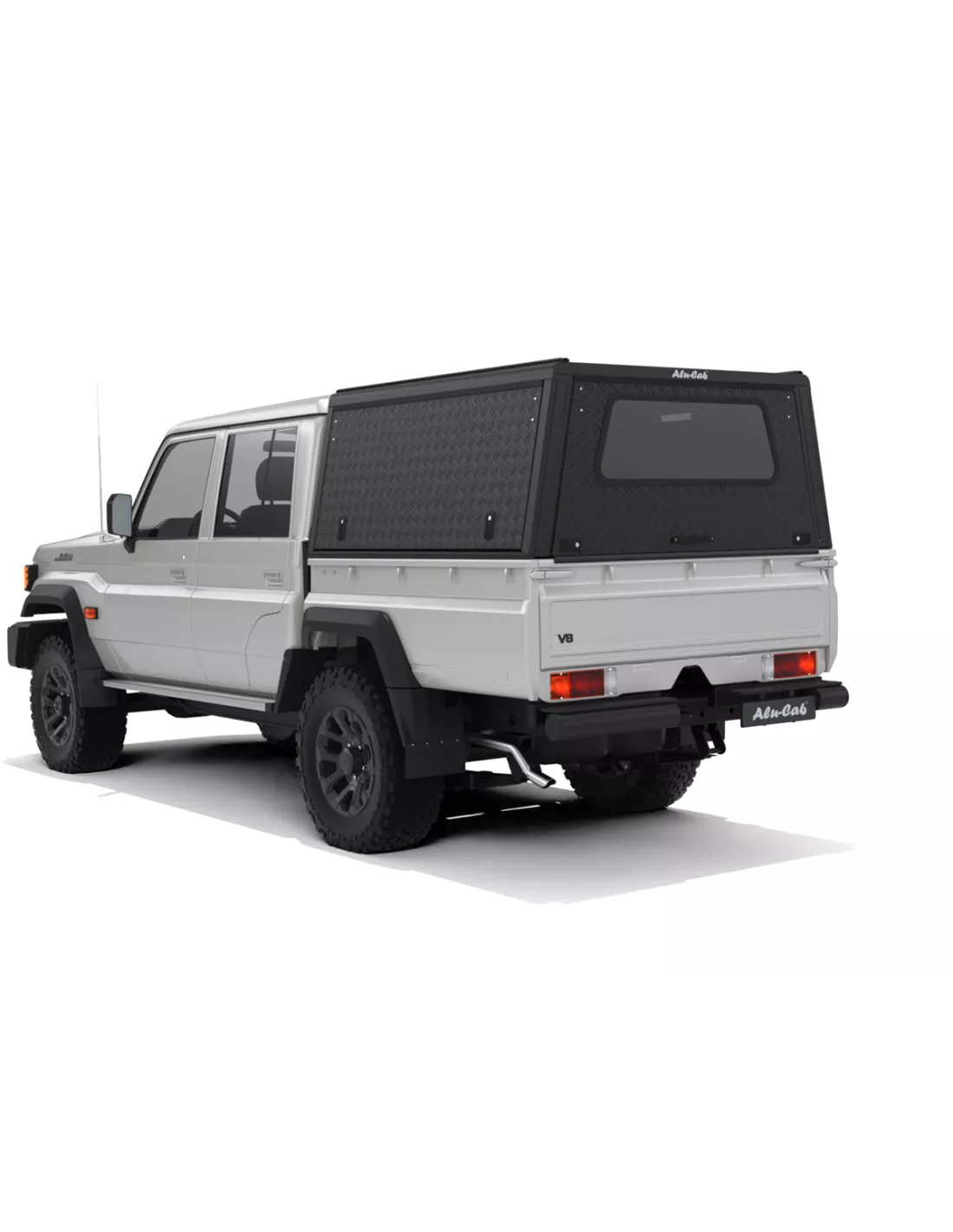 Hardtop Explorer noir strié Toyota Land Cruiser 79 double cabine