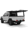 Hardtop Explorer noir strié Toyota Land Cruiser 79 double cabine
