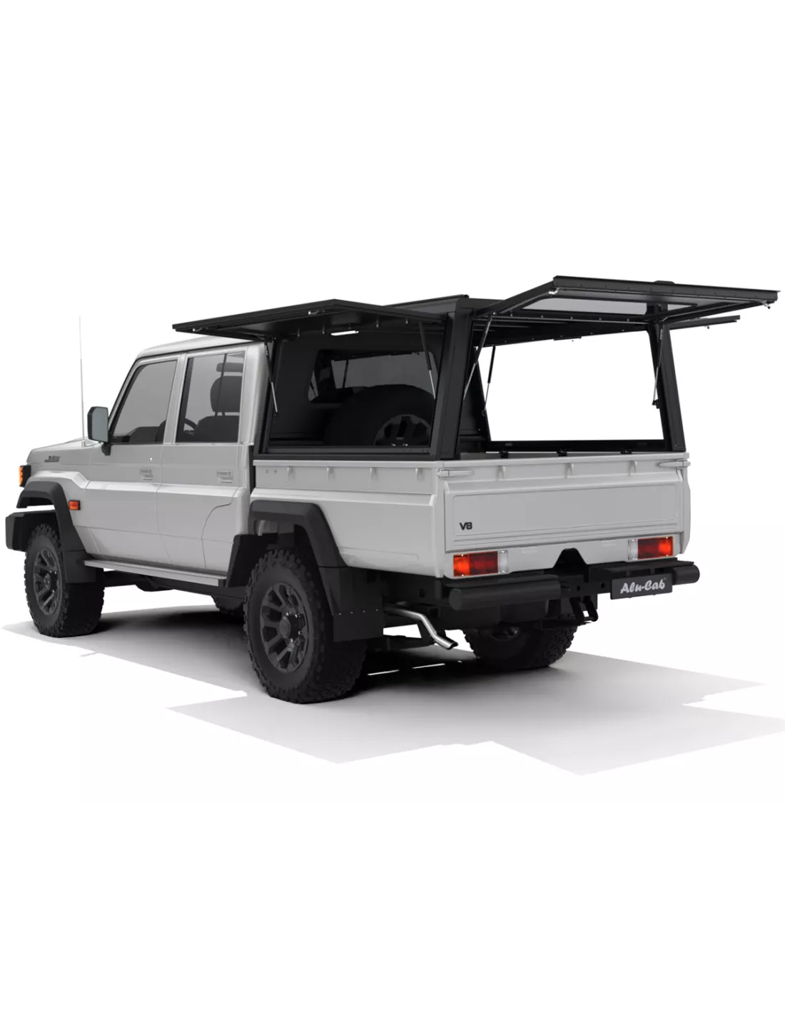 Hardtop Explorer Black Strie Toyota Land Cruiser 79 Doppelkabine