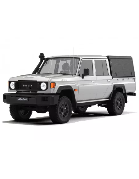 Hardtop Explorer noir strié Toyota Land Cruiser 79 double cabine