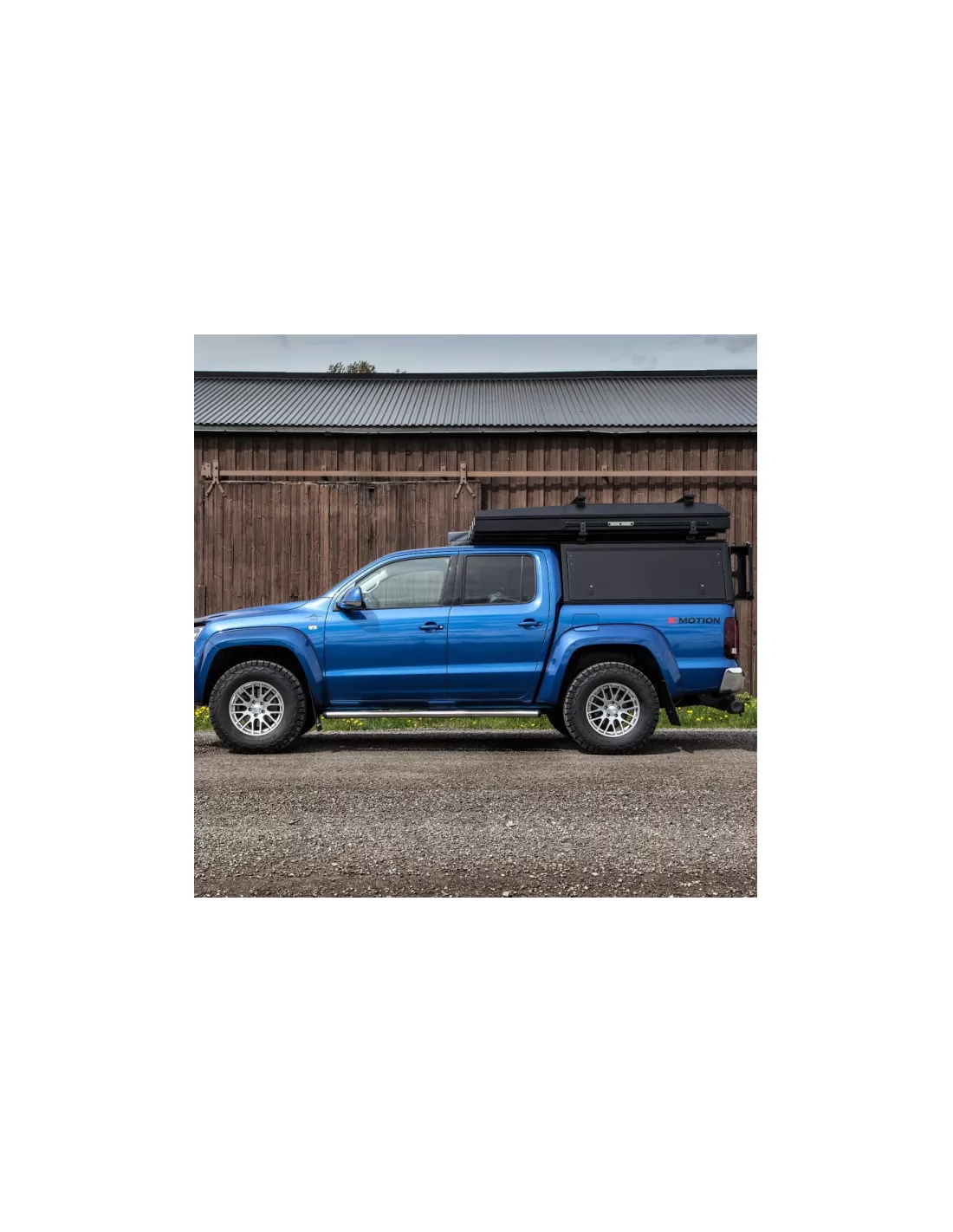 Hardtop Black Adventure Smooth Volkswagen Amarok 2010-2022 Double